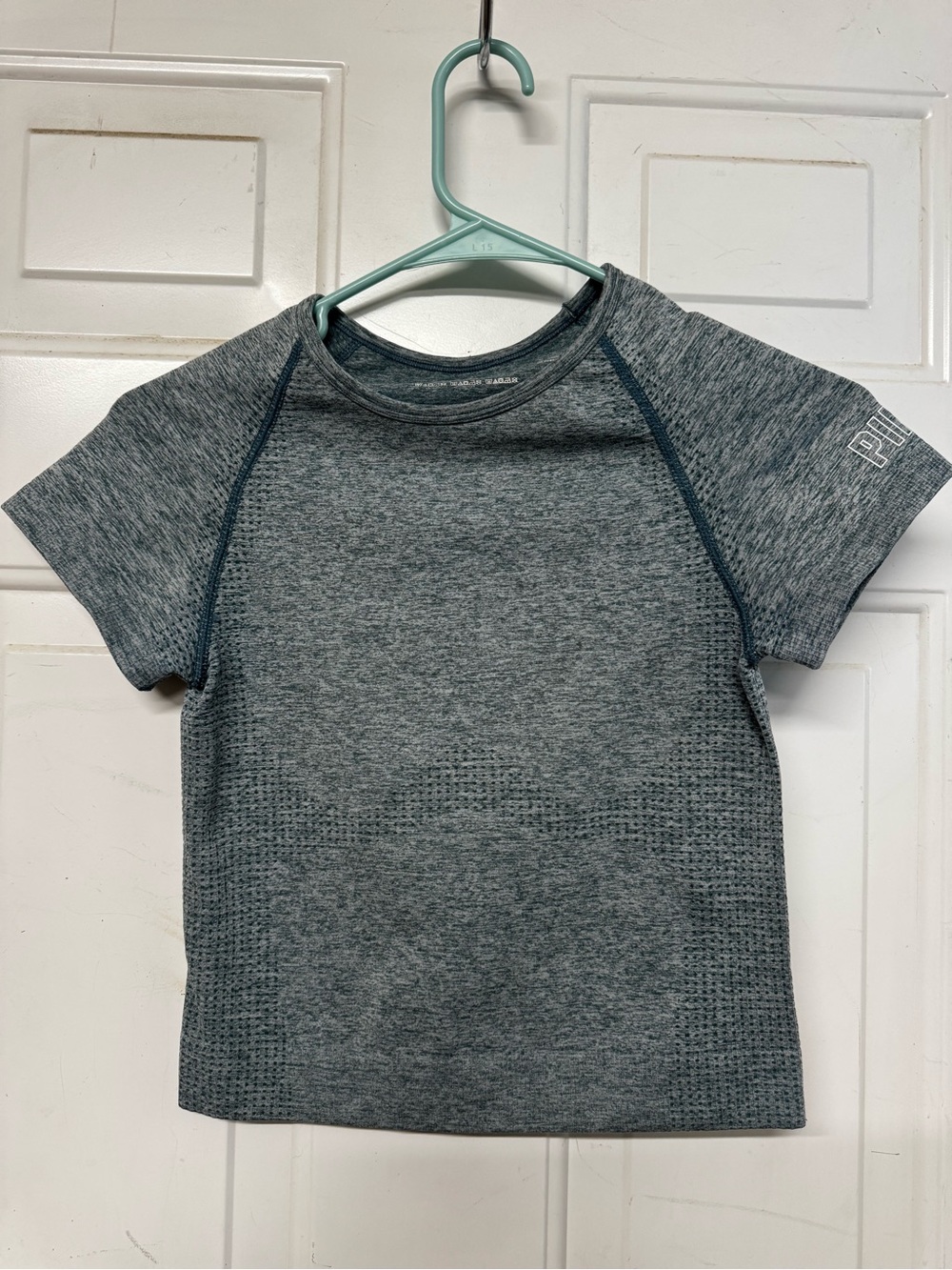 Heather Blue Gray Performance Tee by PINK Victoria's Secret